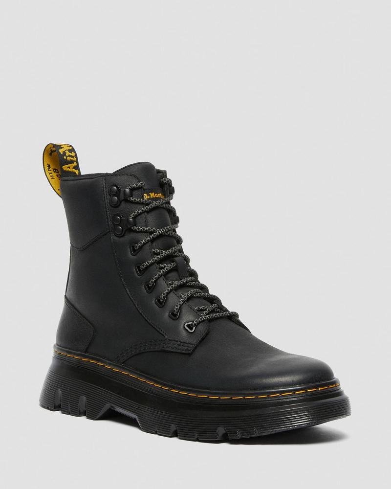 Dr Martens Tarik Wyoming Læder Fritidsstøvler Dame Sort | DK 96XYU